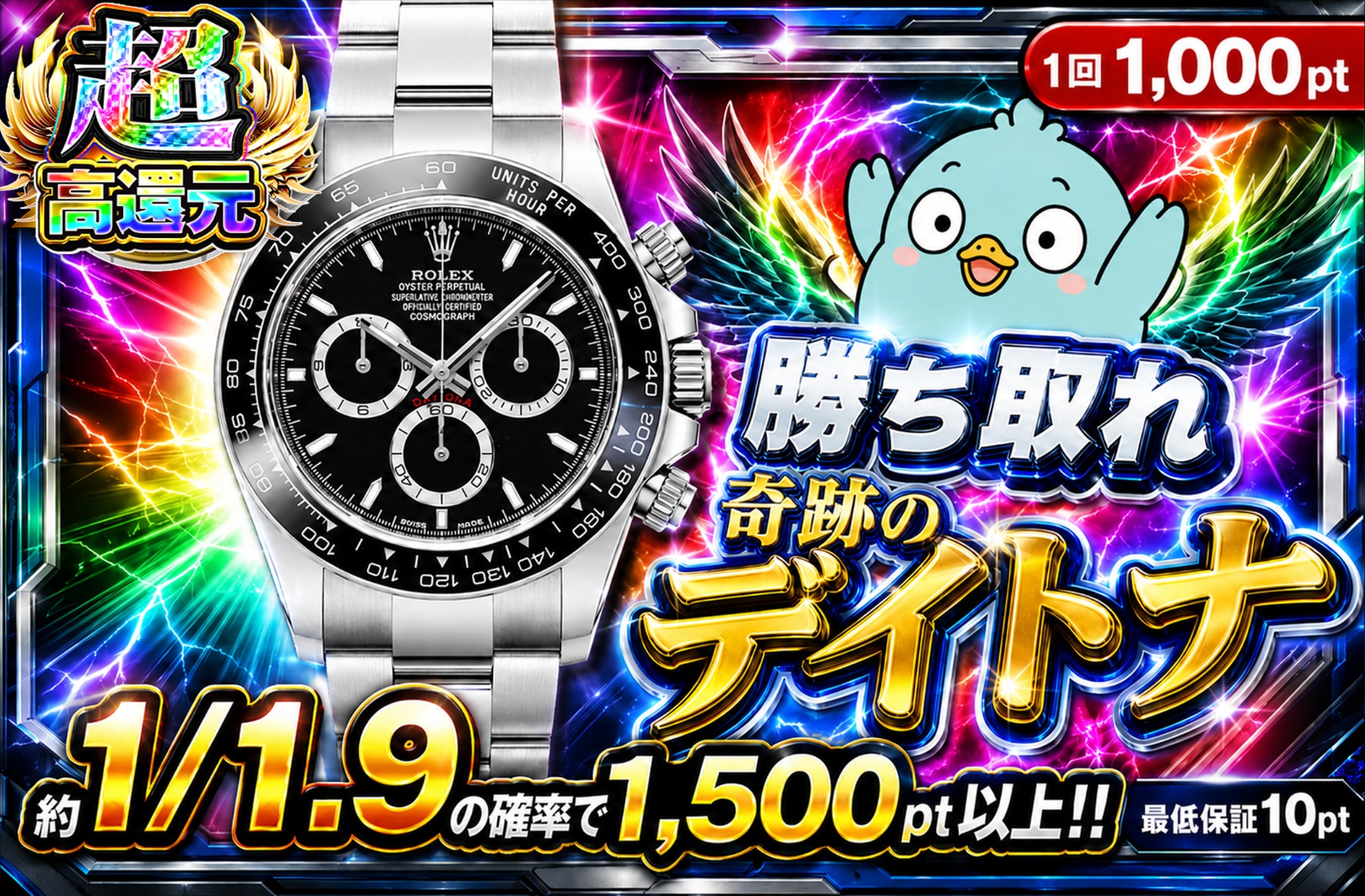 プレミアムROLEX 奇跡のデイトナ